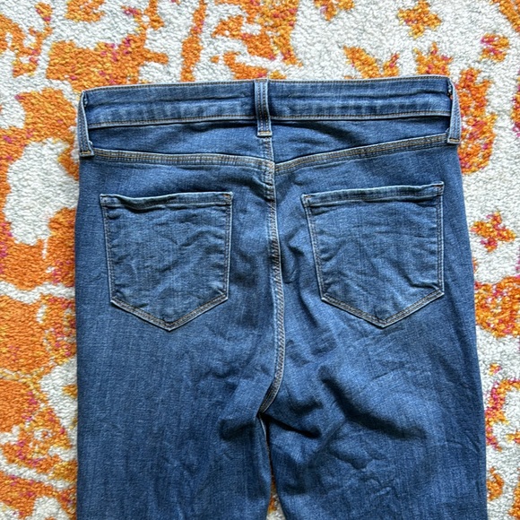 L’AGENCE High Rise Dark Wash Skinny Jeans - Picture 7 of 12